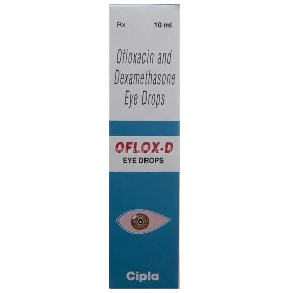 oflox d eye drops 10 ml